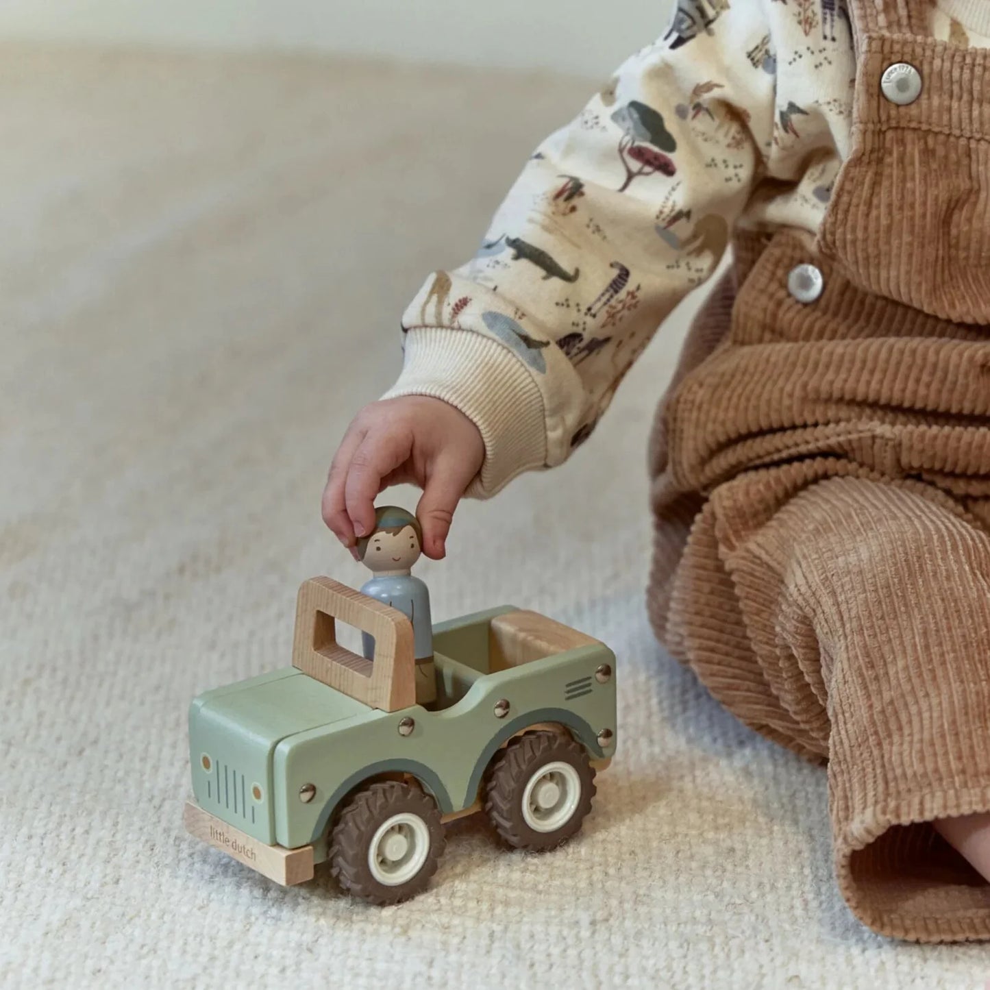 Auto da safari in legno - accessori -  - LITTLE DUTCH LD7484