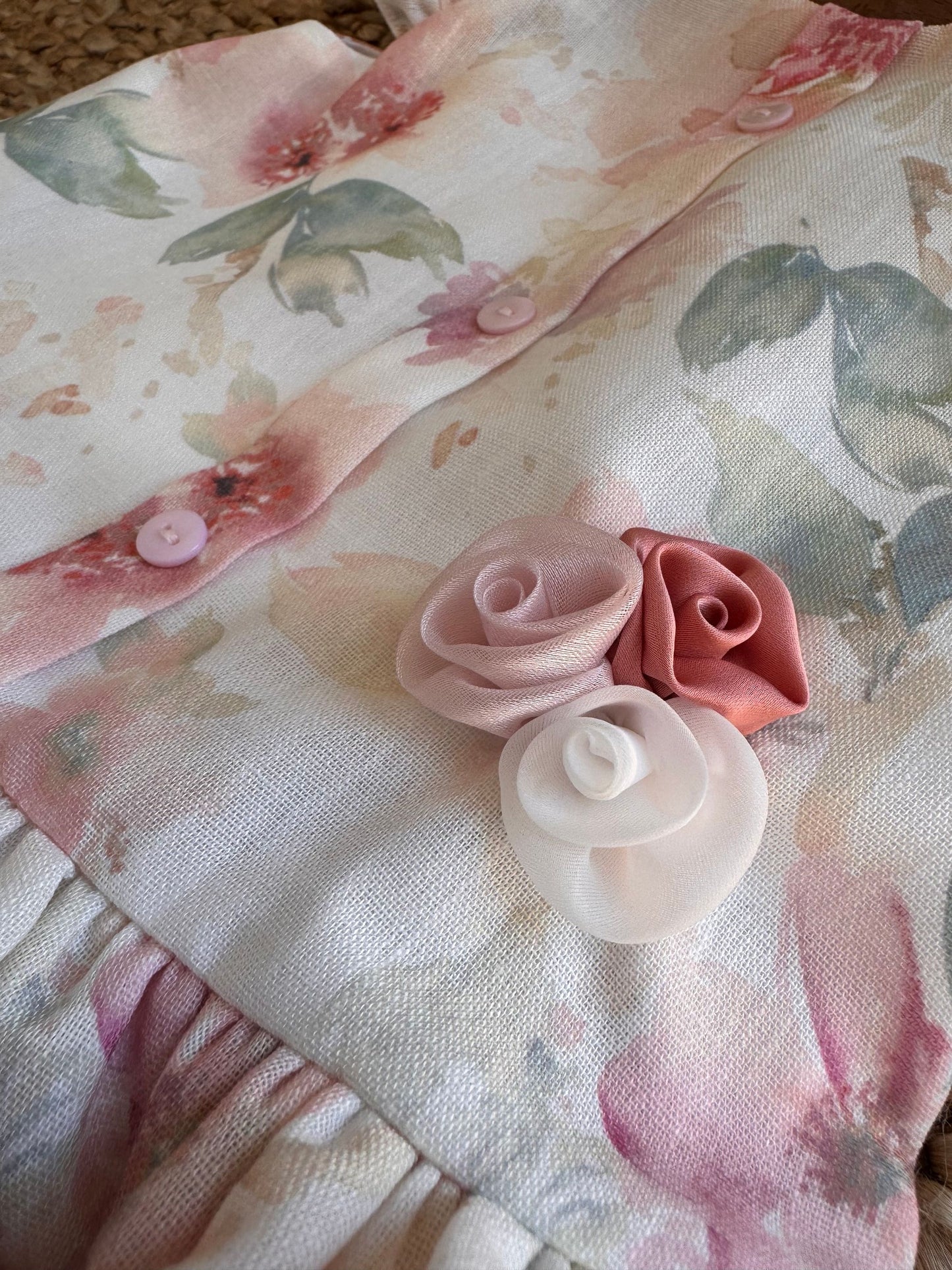 VESTINETTA ROSE CON CULOTTE Marlù