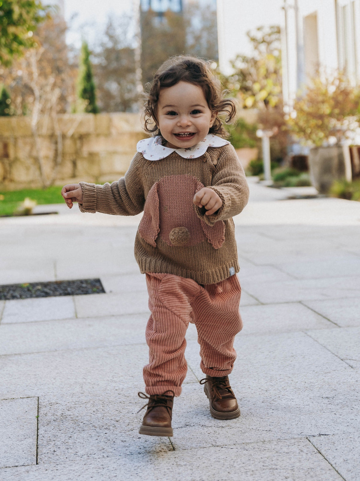 MAGLIONCINO ORECCHIE - BAMBINO - lana-viscosa-cashmere - SNUG 934AY6W005140