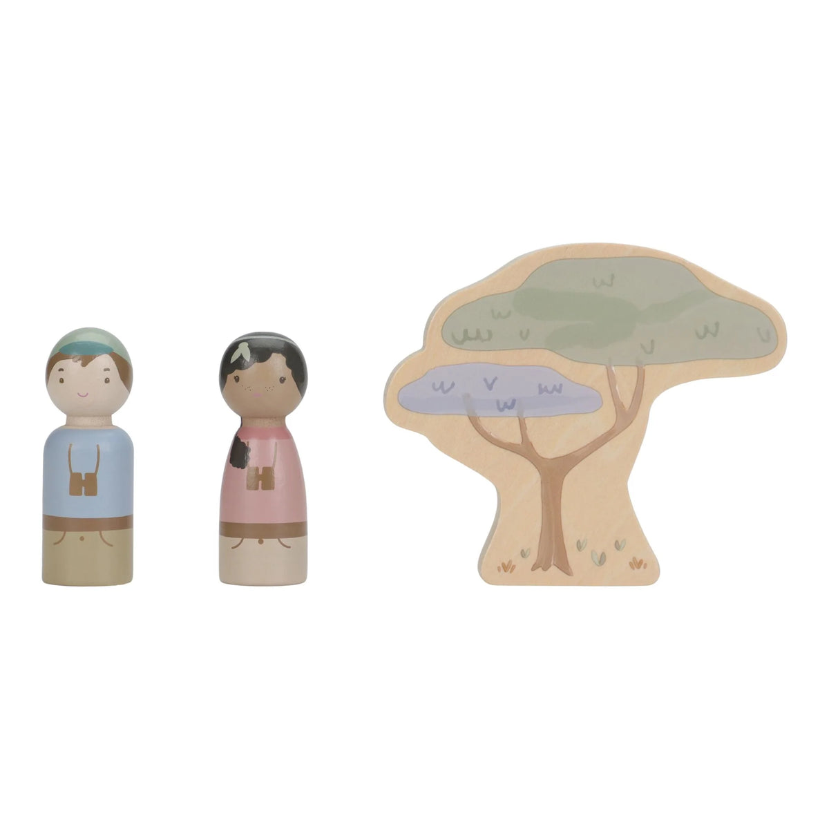 Auto safari - BAMBINO - Legno - LITTLE DUTCH LD7482