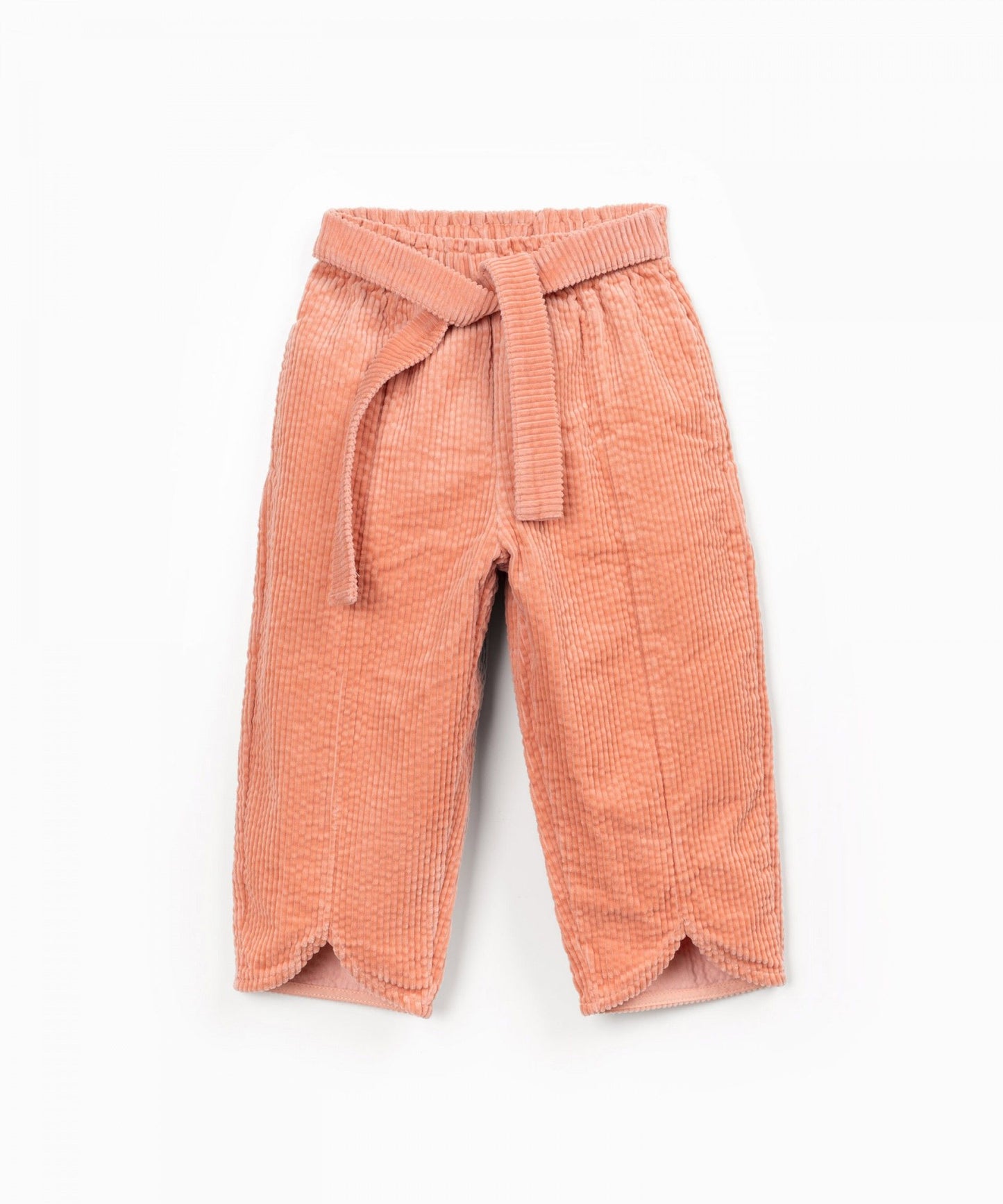 PANTALONI A COSTE IN VELLUTO - BAMBINA - COTONE 100% - PLAY UP 4AT11602