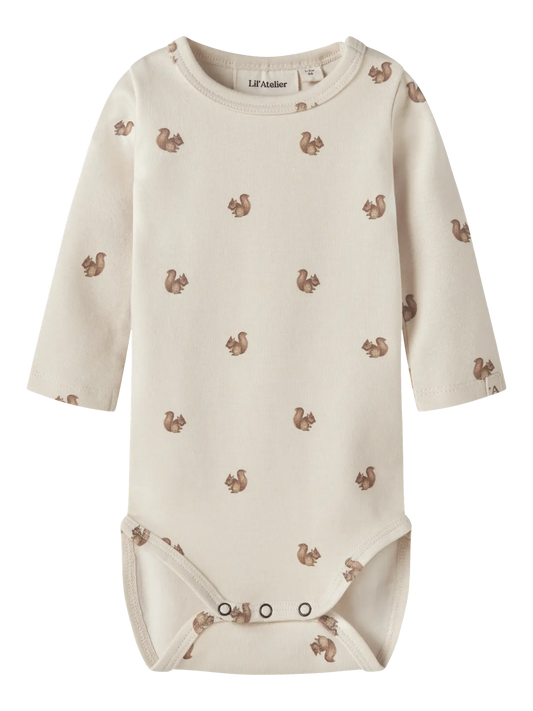 BODY MANICA LUNGA - Neonato - 100%COTONE - LIL ATELIER 132492111