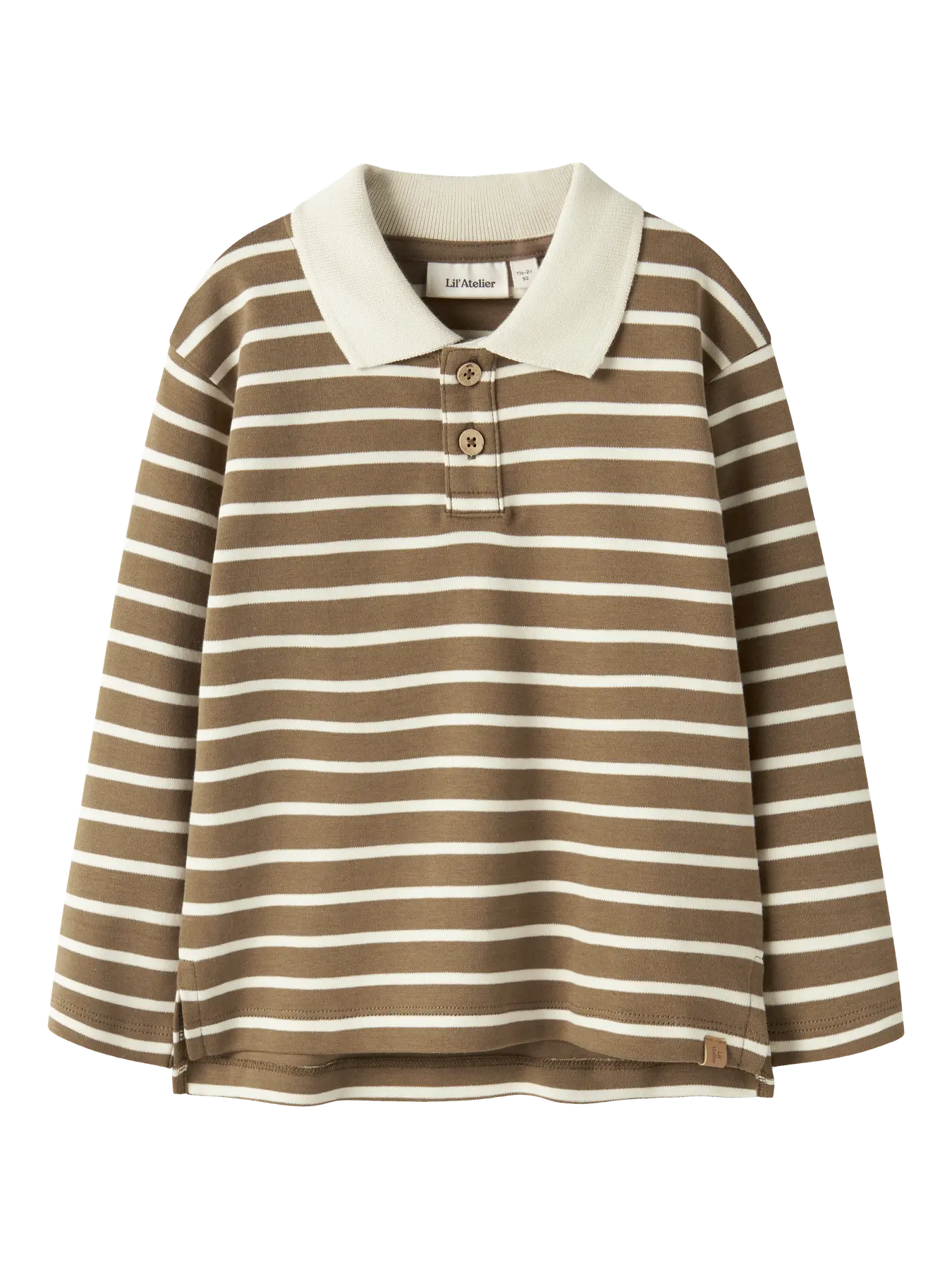 POLO A RIGHE MANICA LUNGA - BAMBIN0 - 100%COTONE - LIL ATELIER 13257622