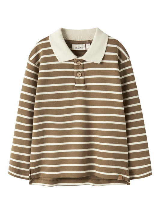 POLO A RIGHE MANICA LUNGA - BAMBIN0 - 100%COTONE - LIL ATELIER 13257622