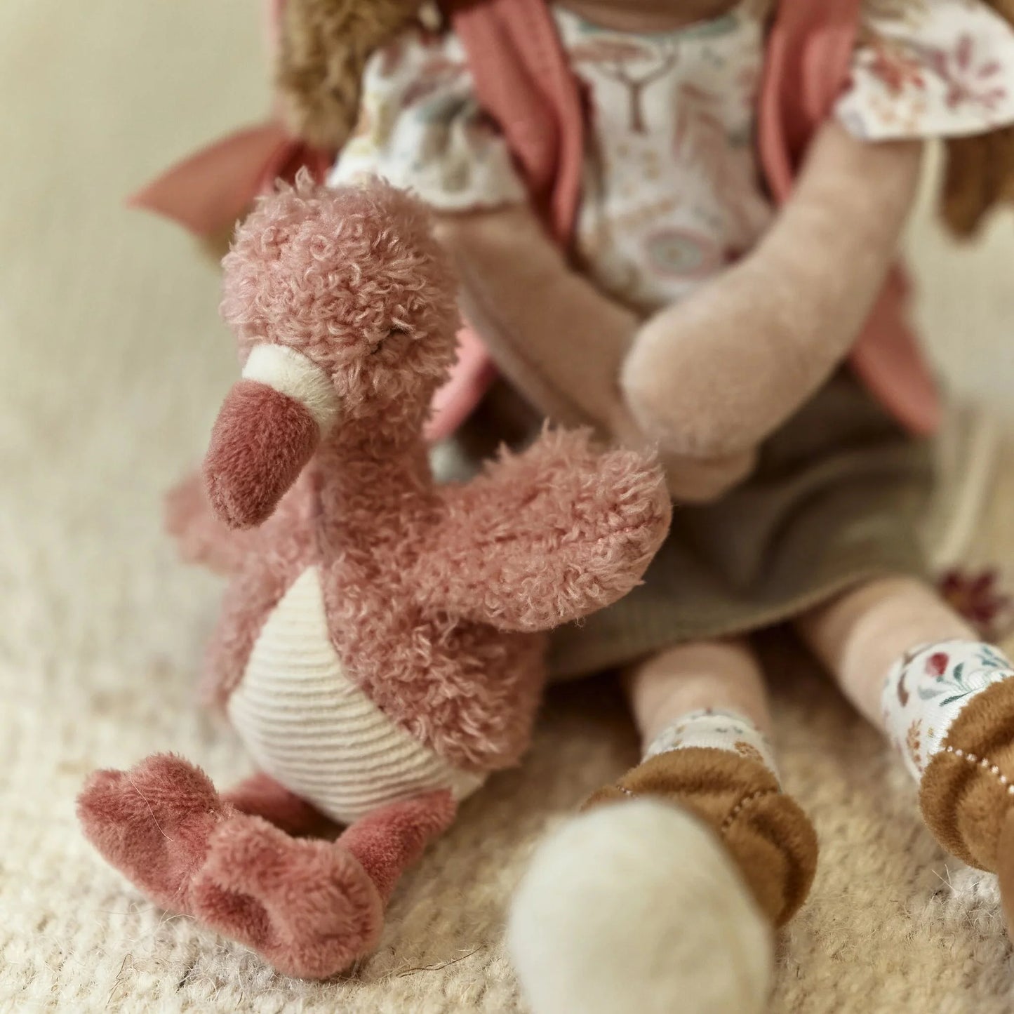 BAMBOLA RROSA SAFARI - accessori -  - LITTLE DUTCH LD4685