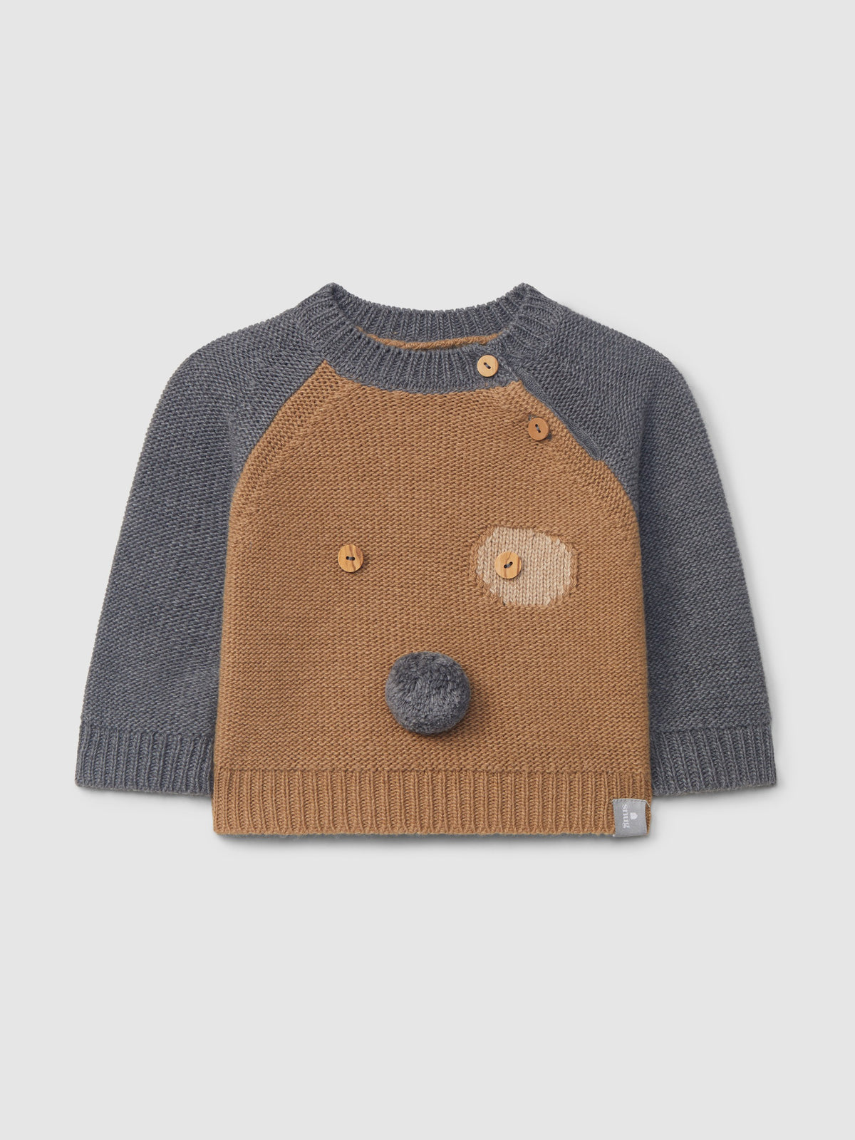 MAGLIONCINO BICOLOR - BAMBINO - VISCOSA-LANA-CASHMERE - SNUG 934AY6W006140