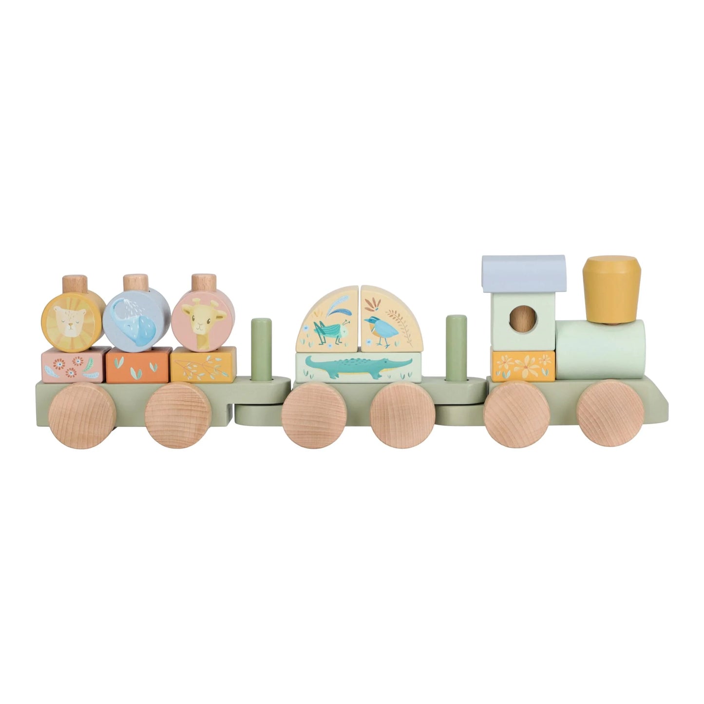 TRENINO LEGNO VERDE - accessori -  - LITTLE DUTCH LD7435