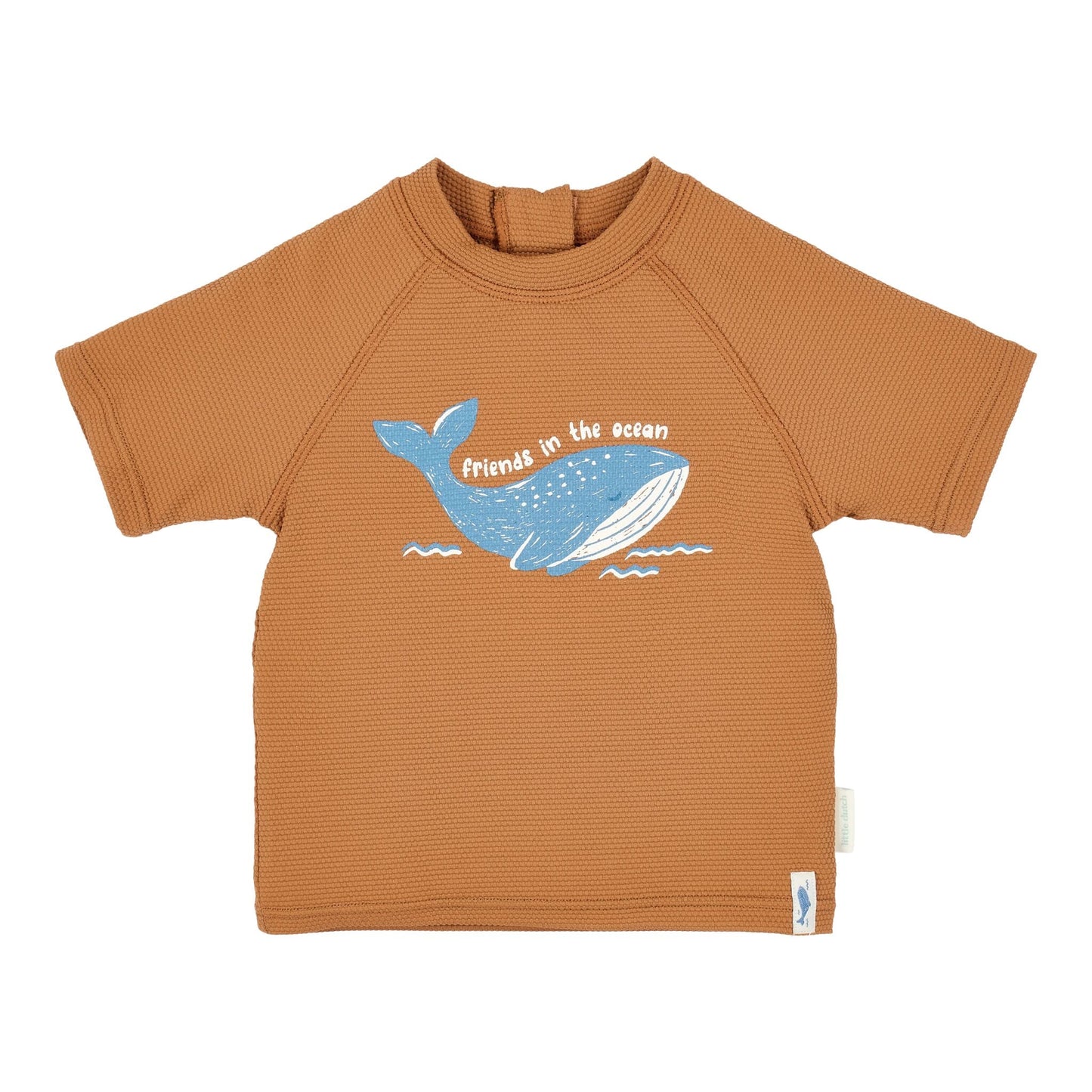 CL260304 - T-SHIRT MARE CON ZIP POSTERIORE - LITTLE DUTCH
