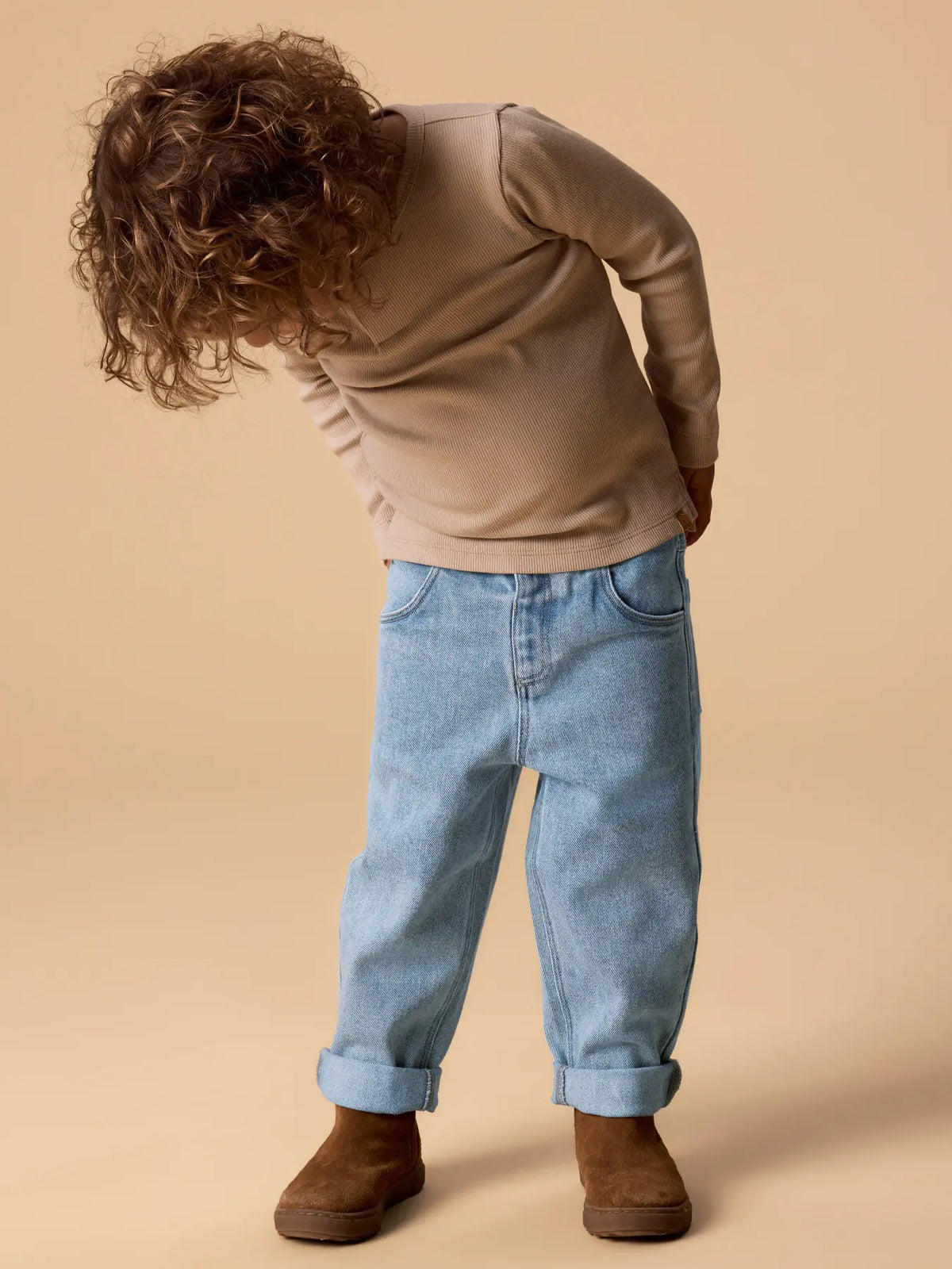 LOOSE JEANS - BAMBINO - 100% COTONE ORGANICO - LIL ATELIER 13258099