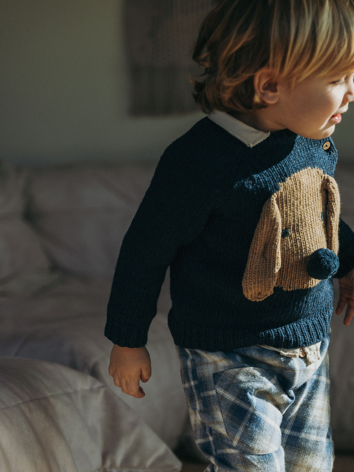 MAGLIONCINO ORECCHIE - BAMBINO - lana-viscosa-cashmere - SNUG 934AY6W005140