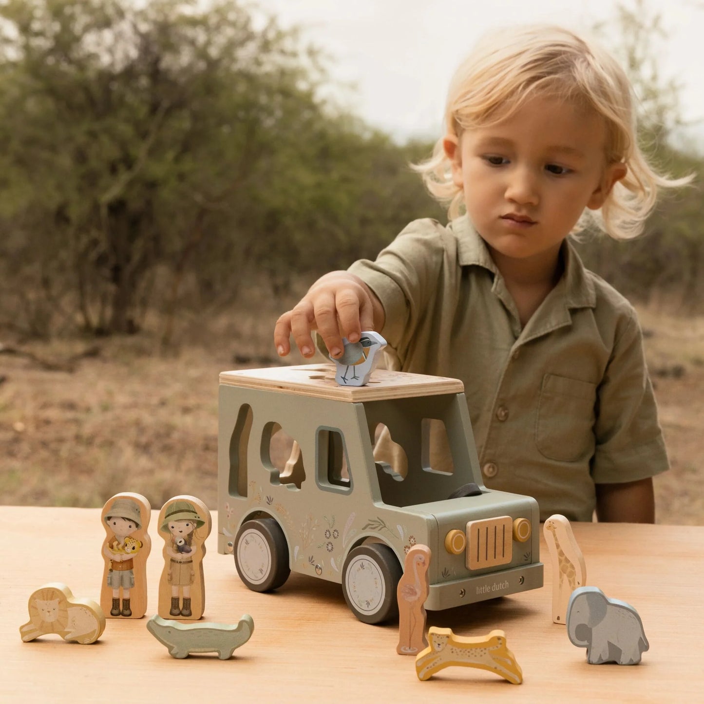 MACCHINA SAFARI - accessori -  - LITTLE DUTCH LD7447