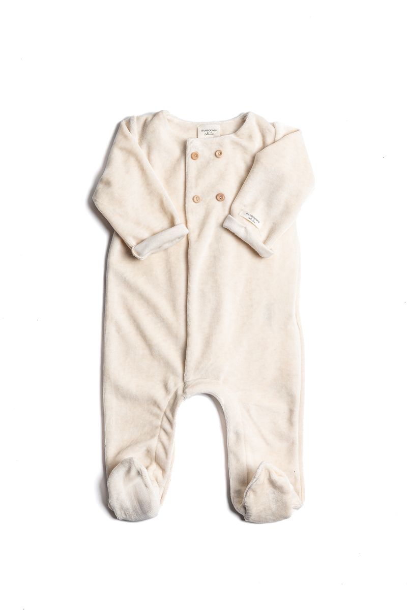 TUTINA INTERA - Neonato - 38% viscosa di bambù - 38% cotone - 24% poliestere riciclato - BAMBOOM 1304