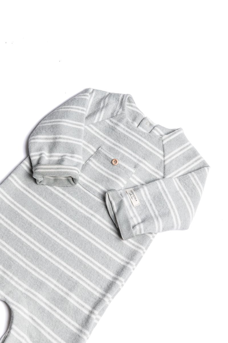 TUTINA INTERA - Neonato - 68% viscosa di bambù - 28% poliestere riciclato - 4% elastan - BAMBOOM 1303