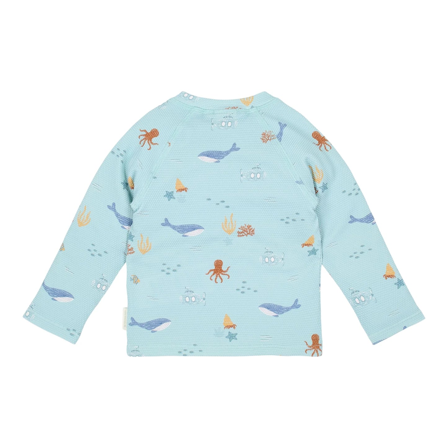 CL26030306 - MAGLIA LUNGA MARE FANTASIA CON ZIP - LITTLE DUTCH