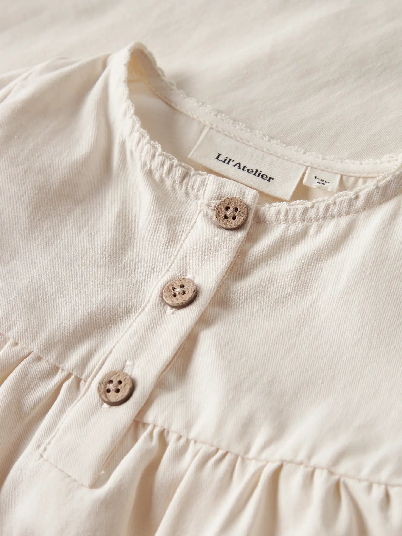 camicia sblusata - NEONATA - 100%COTONE - LIL ATELIER 13257256