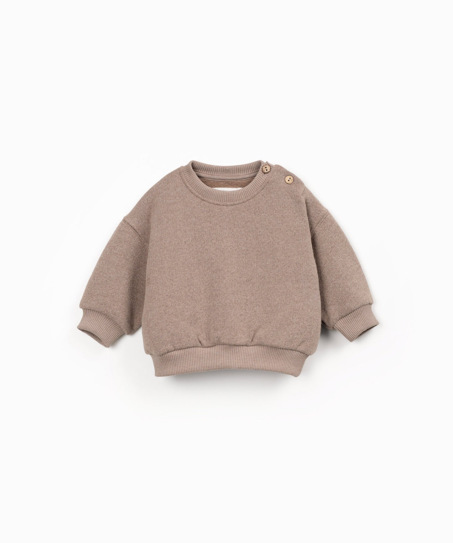 FELPA SENZA CAPPUCCIO - BAMBINO - COTONE ORGANICO 100% - PLAY UP 1AT10903