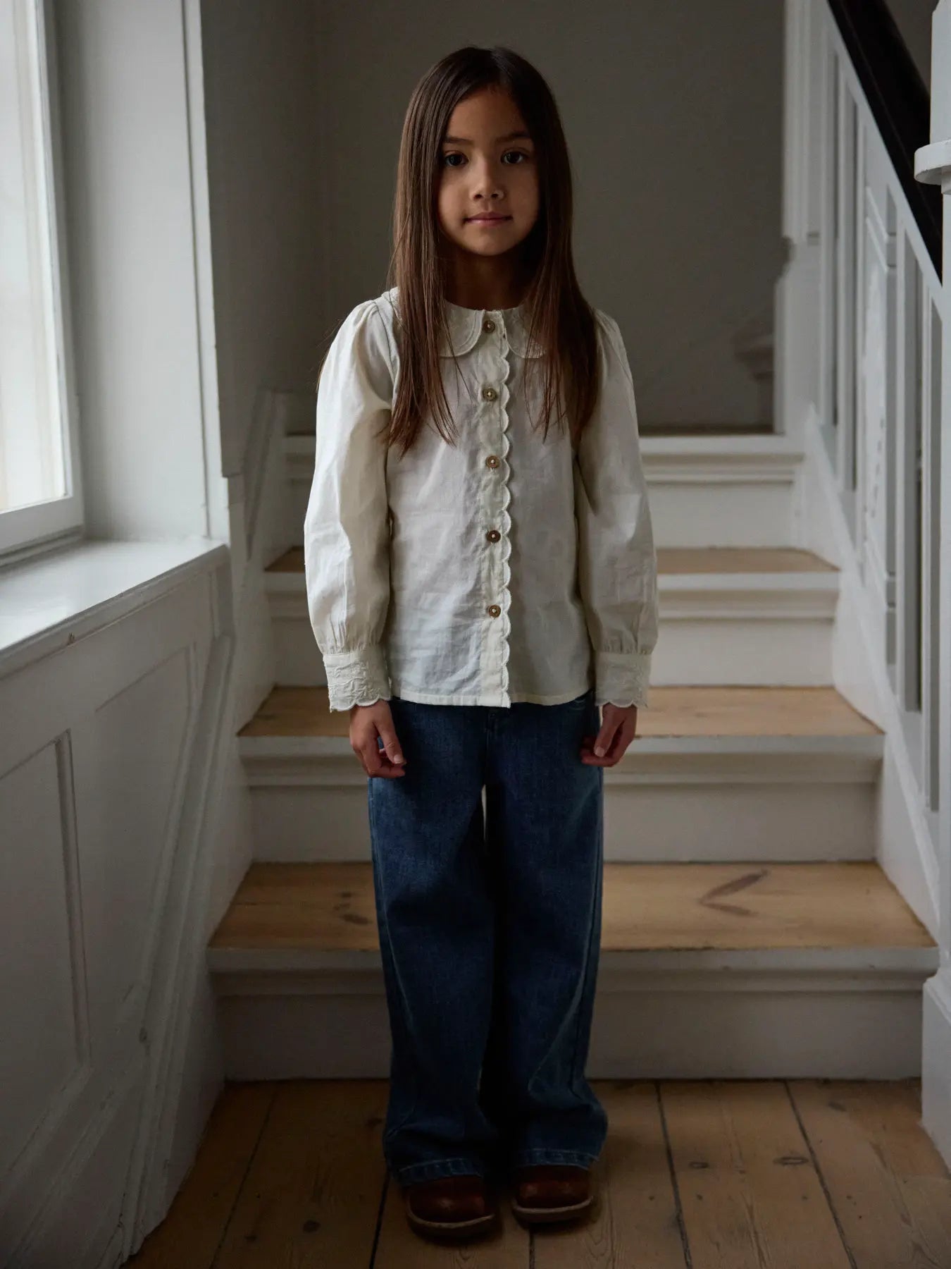 WIDE JEANS - BAMBINO - COTONE DENIM - LIL ATELIER 13259126