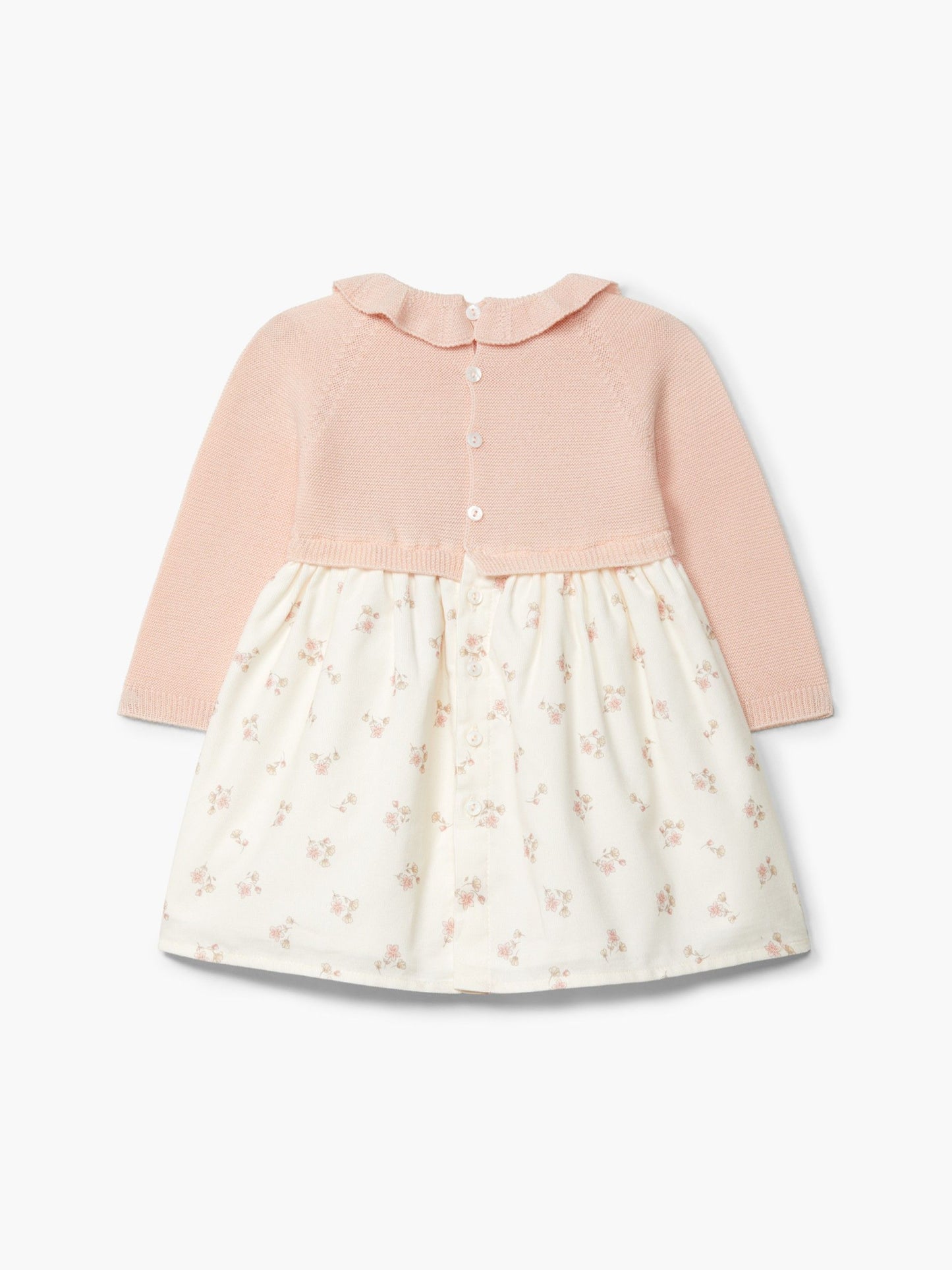 ABITO MANICA LUNGA - NEONATA - LANA MERINOS-VELLUTO SOTTILE - WEDOBLE I26.04404A