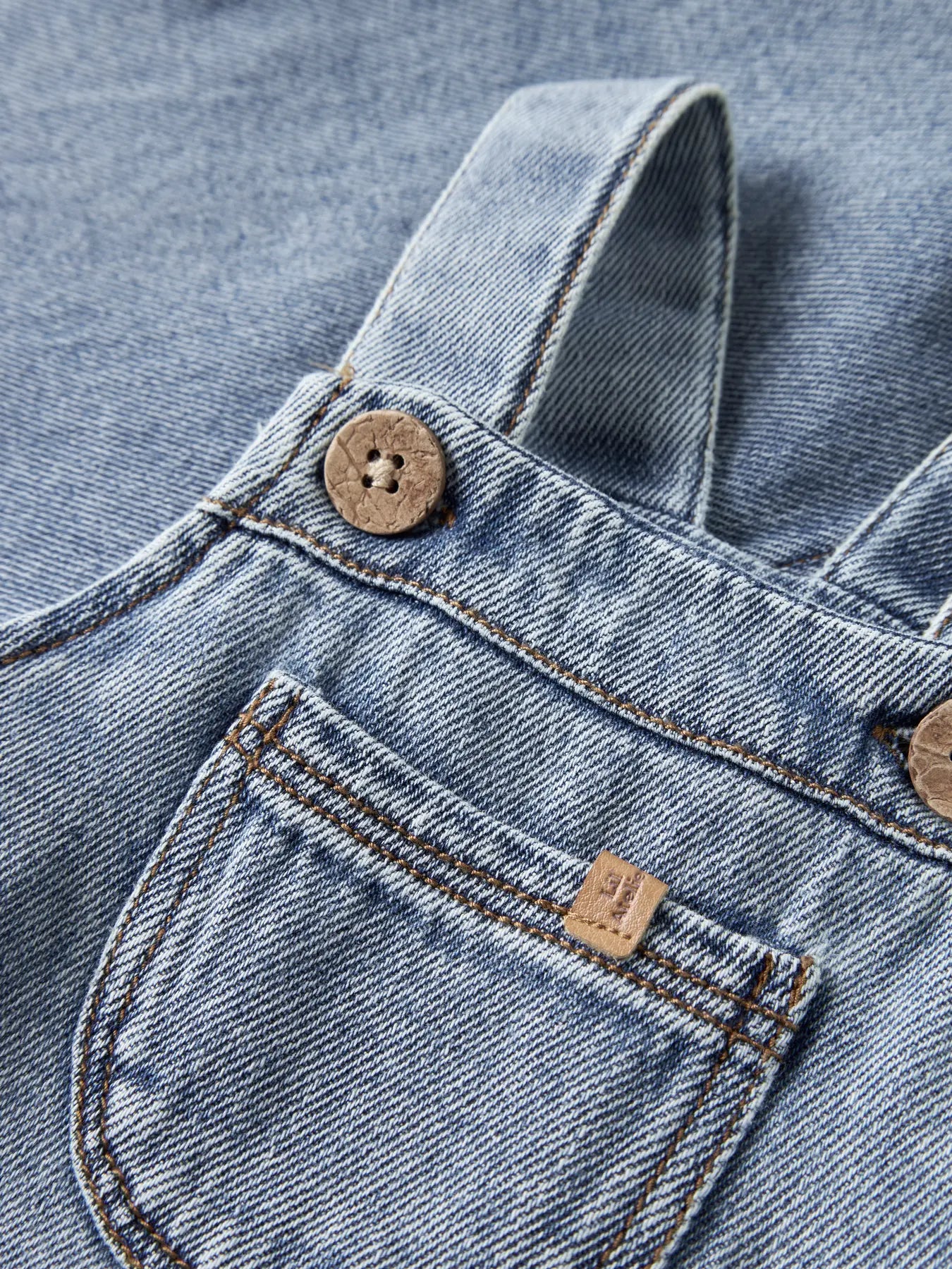 SALOPETTE IN DENIM - Neonato - COTONE-DENIM - LIL ATELIER 13257580