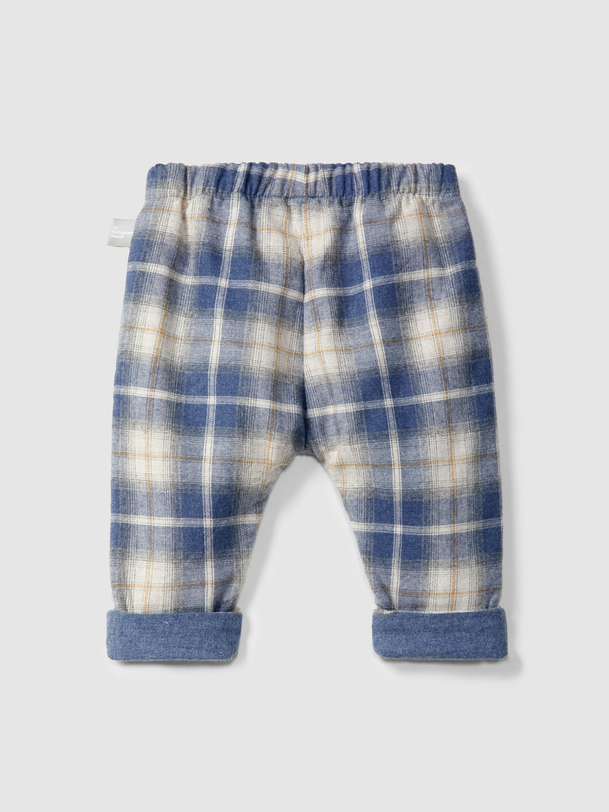 PANTALONE LUNGO A QUADRI TARTAN - BAMBINO - 100% cotone - SNUG 934AV6W133R42