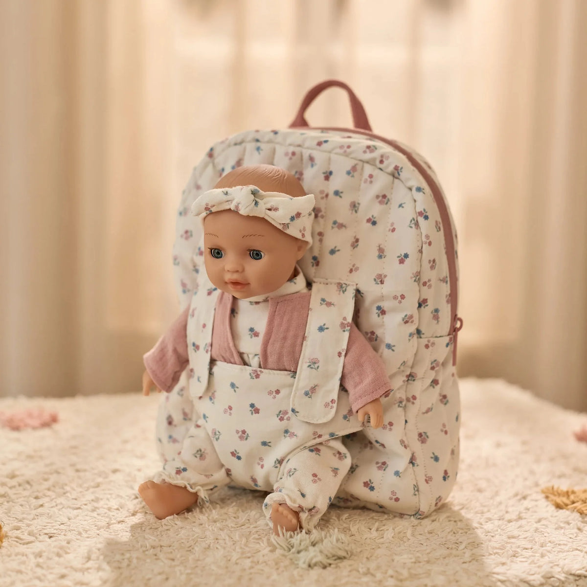 Marsupio per bambole - BAMBINA - 100% cotone - LITTLE DUTCH LD4599