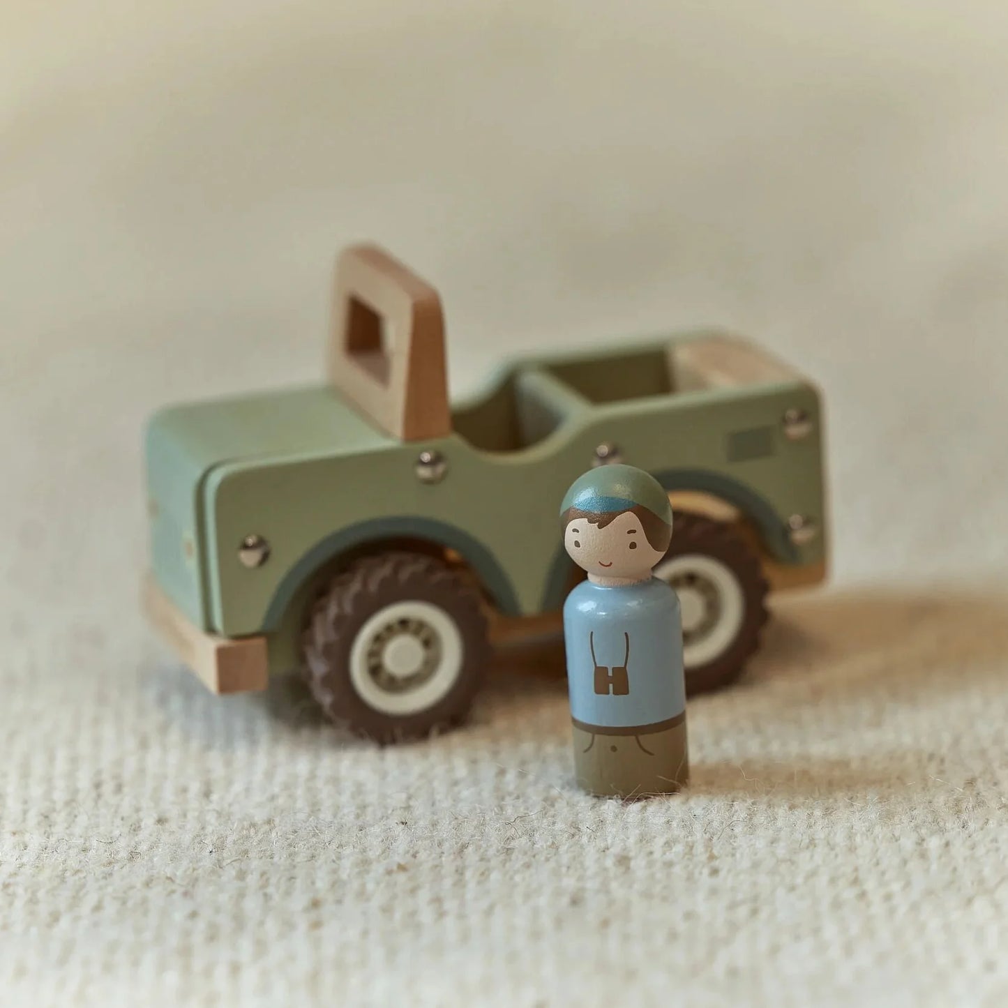 Auto da safari in legno - accessori -  - LITTLE DUTCH LD7484