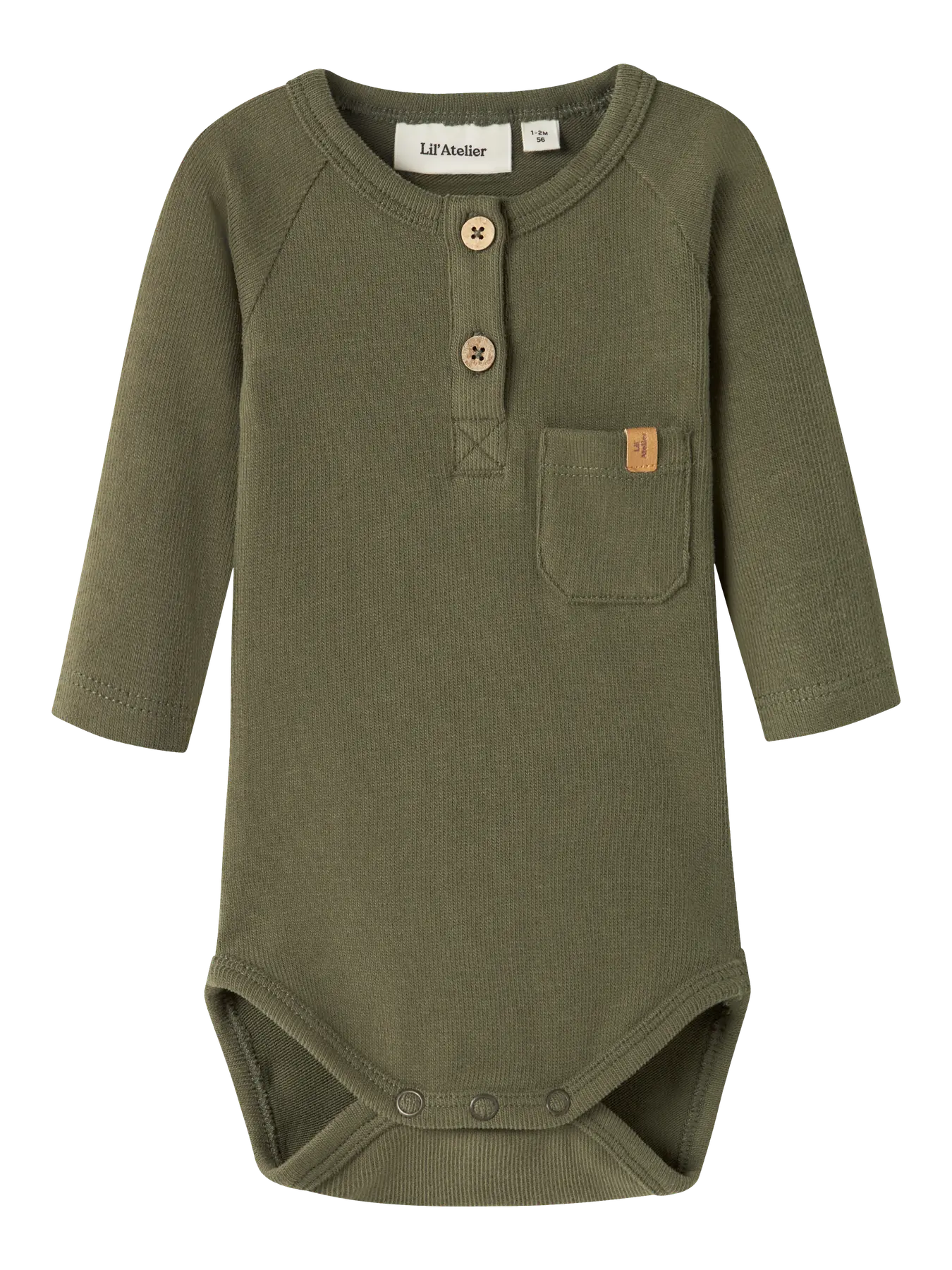 BODY BASIC M/LUNGA - Neonato - 100%COTONE - LIL ATELIER 13245701