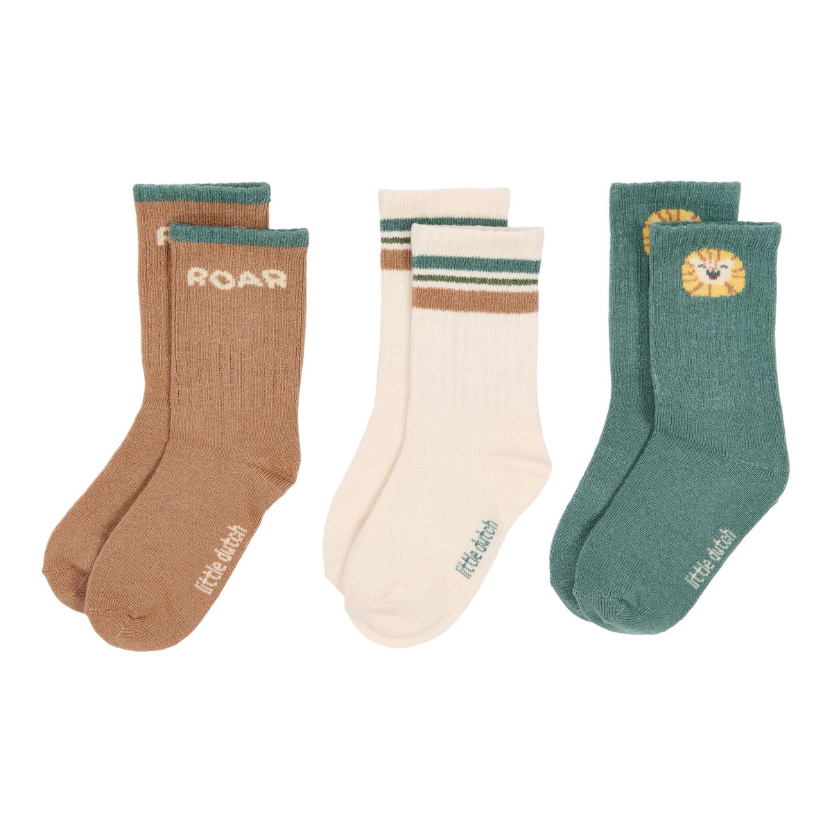 pacco 3 calzini mix - Neonato - 100% COTONE ORGANICO - LITTLE DUTCH CL26099100