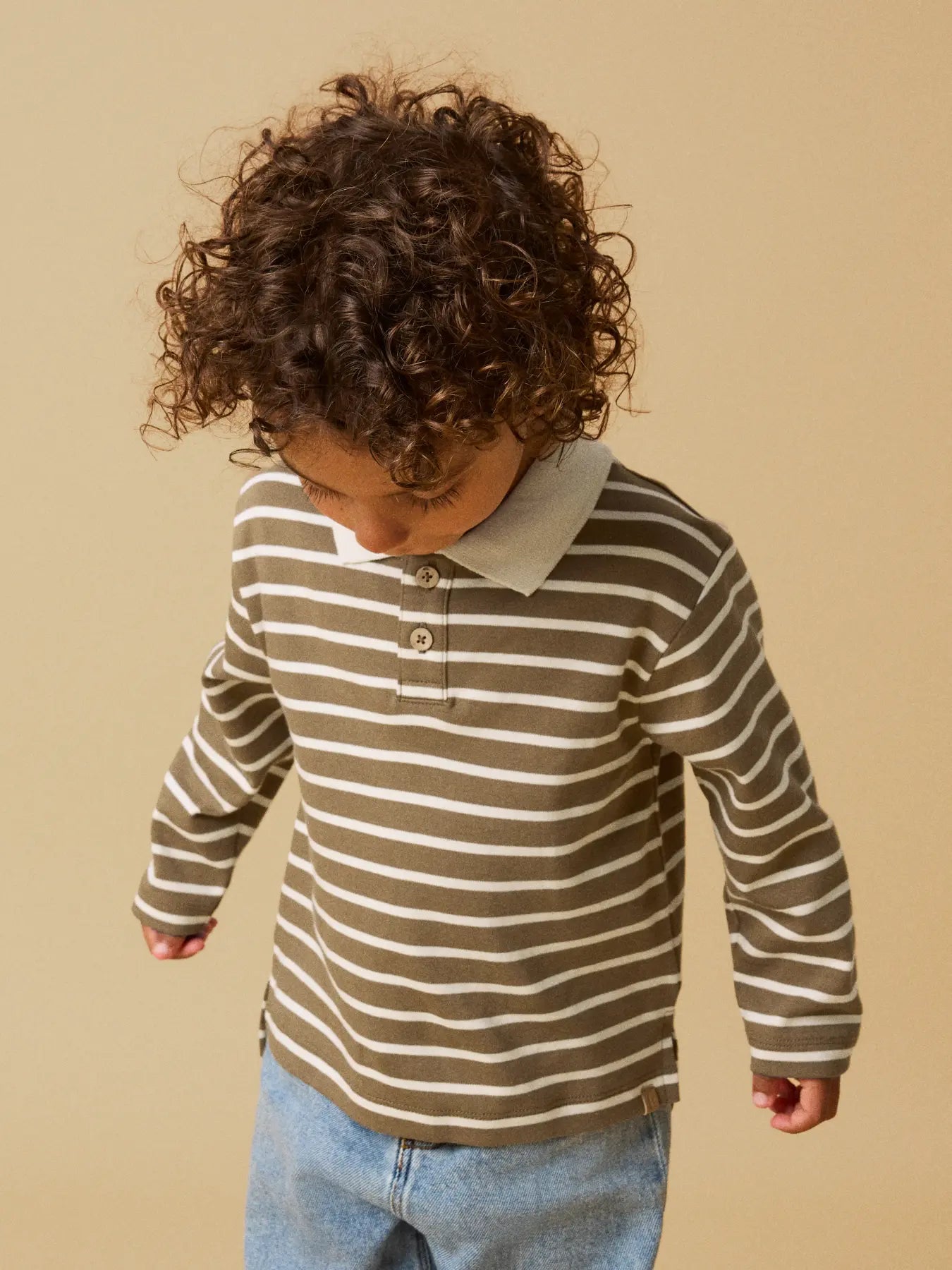 POLO A RIGHE MANICA LUNGA - BAMBIN0 - 100%COTONE - LIL ATELIER 13257622