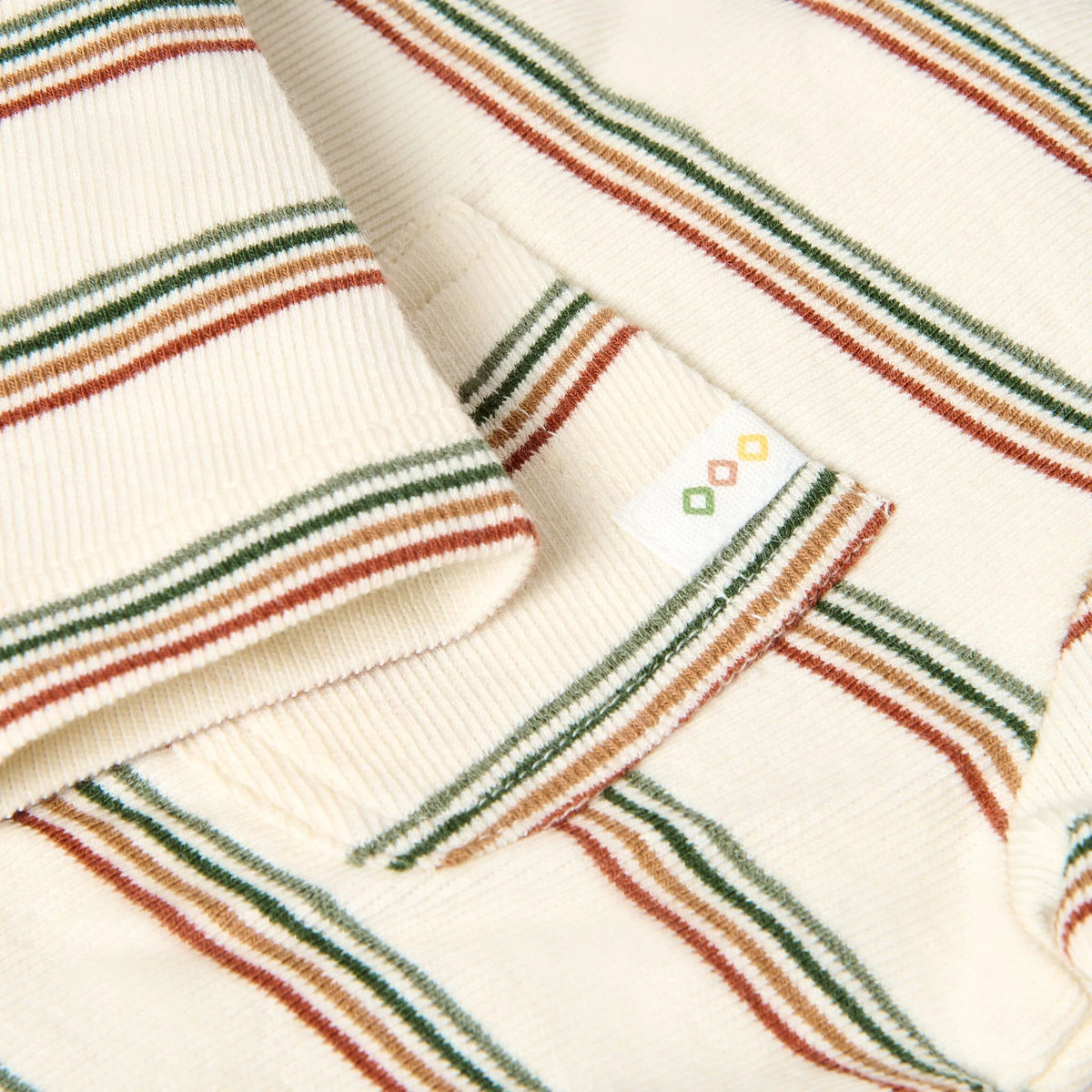 MAGLIA A RIGHE CON TASCHINO - Neonato - 100% COTONE ORGANICO - LITTLE DUTCH CL26091101