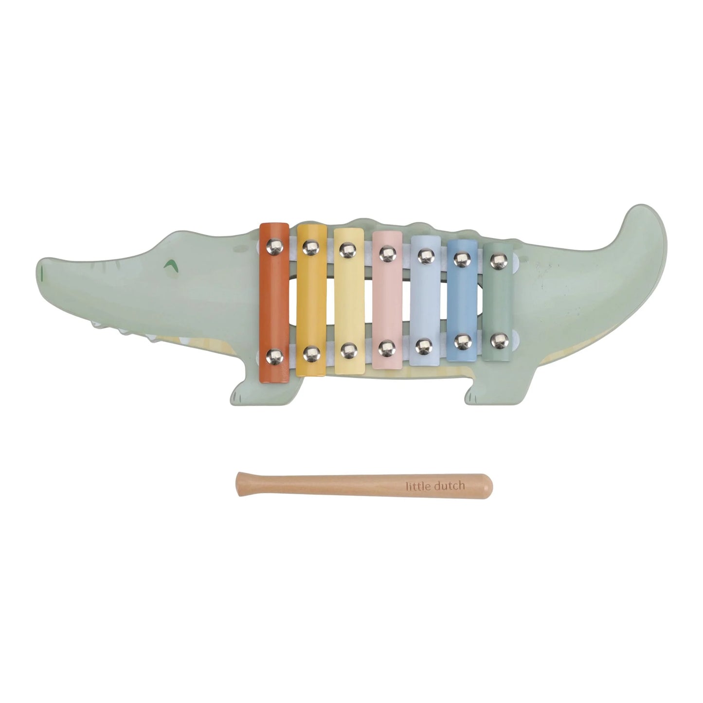 Xilofono - Coccodrillo - - accessori -  - LITTLE DUTCH LD7475