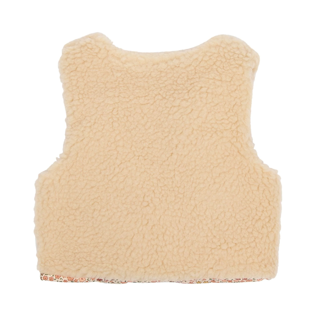 gilet teddy - NEONATA - 100% COTONE ORGANICO - LITTLE DUTCH CL26092514