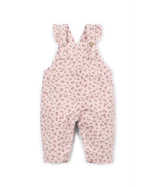 SALOPETTE LUNGA CON APERTURA GAMBE - NEONATA - COTONE-DENIM - PLAY UP 2AT11502