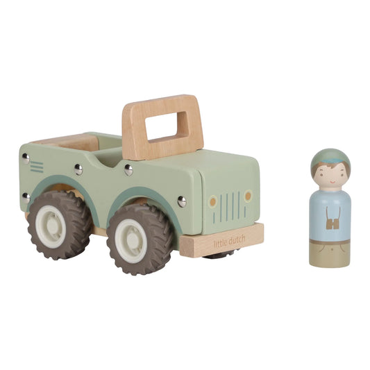 Auto da safari in legno - accessori -  - LITTLE DUTCH LD7484