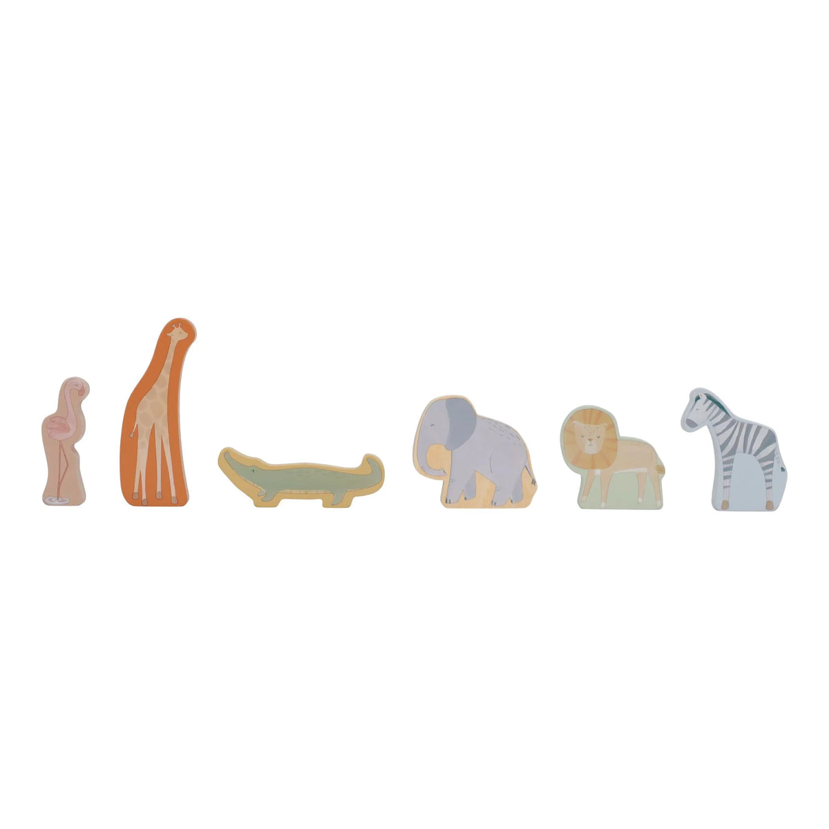Auto safari - BAMBINO - Legno - LITTLE DUTCH LD7482