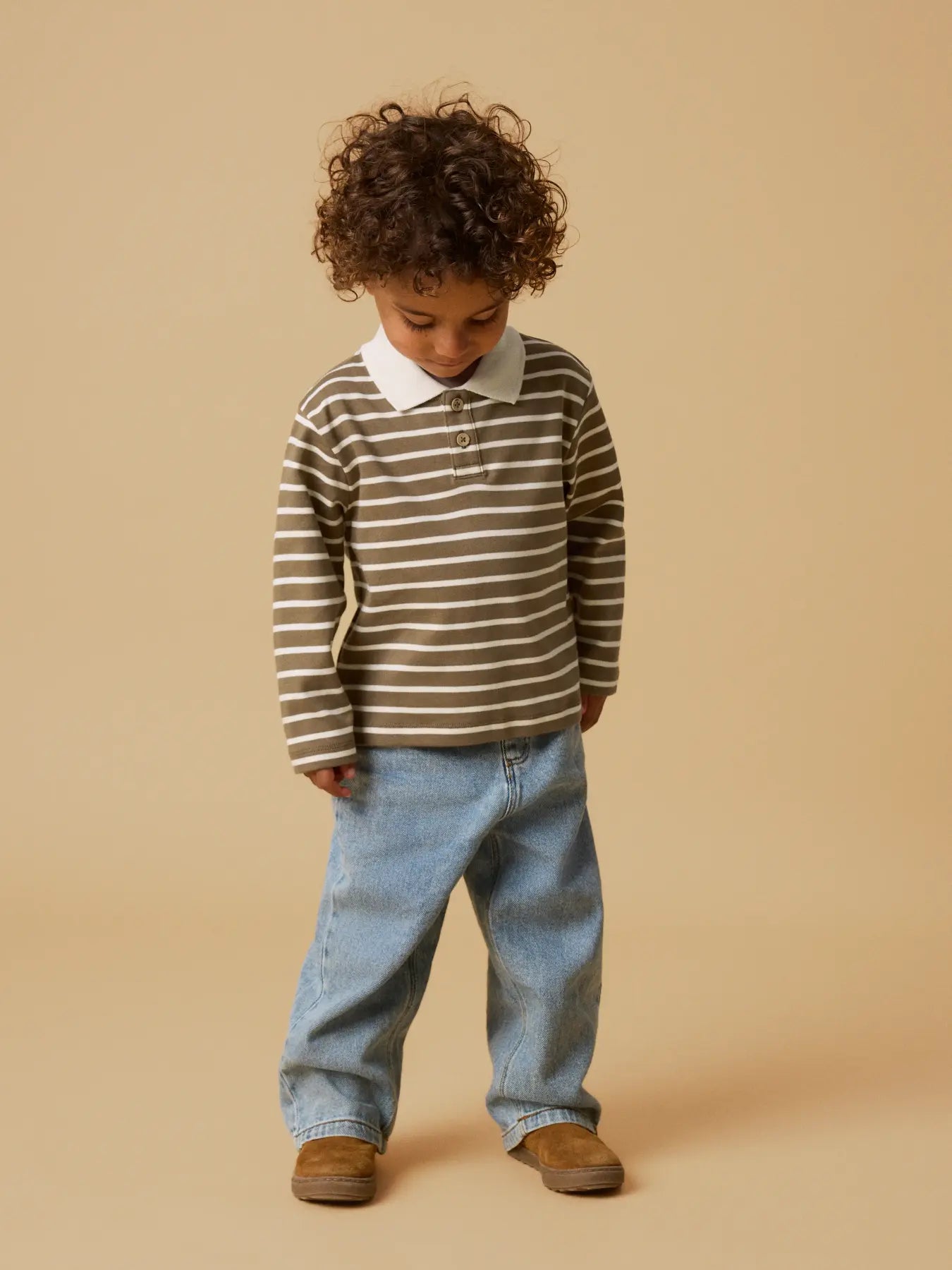 POLO A RIGHE MANICA LUNGA - BAMBIN0 - 100%COTONE - LIL ATELIER 13257622