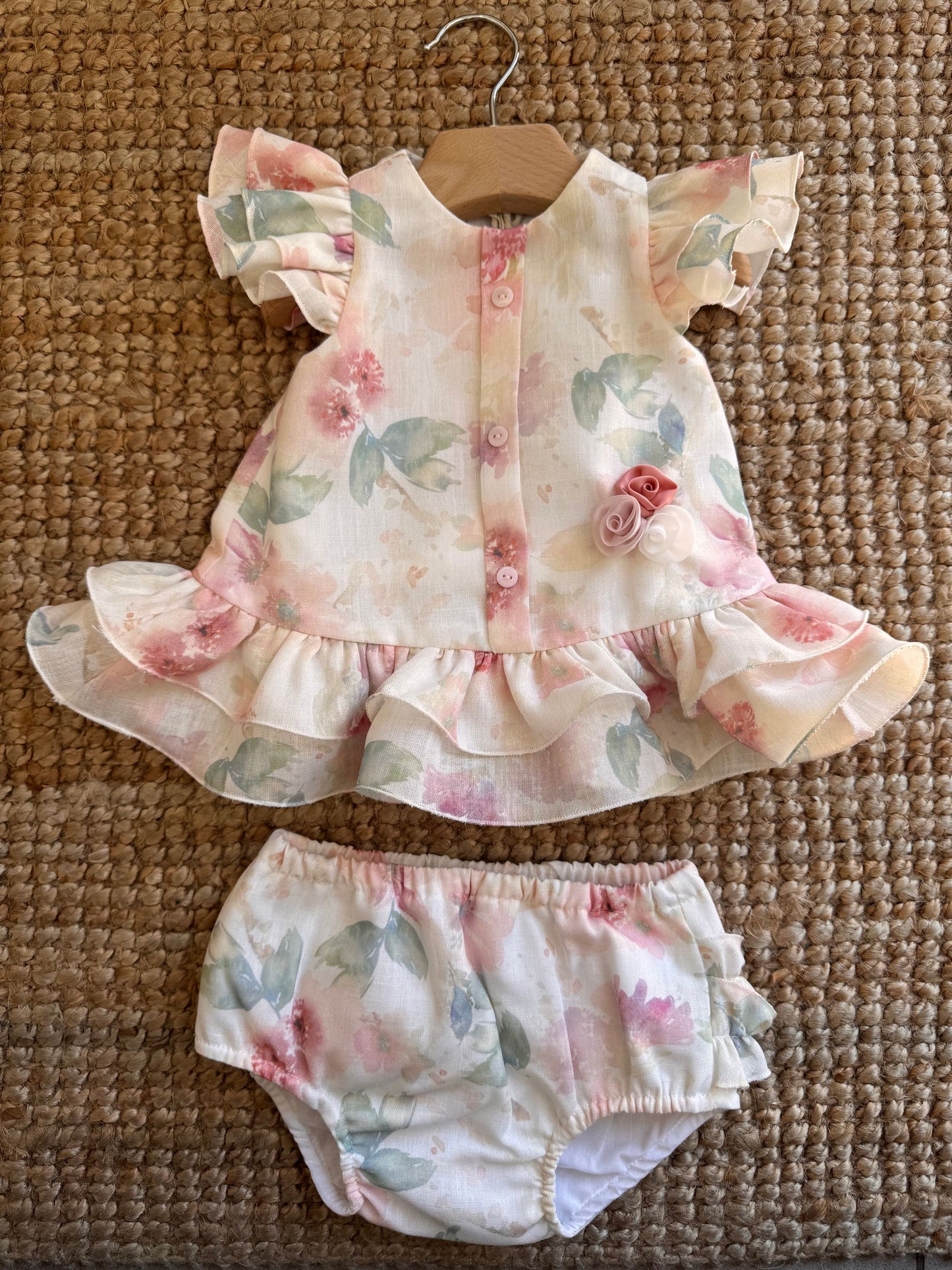 VESTINETTA ROSE CON CULOTTE Marlù