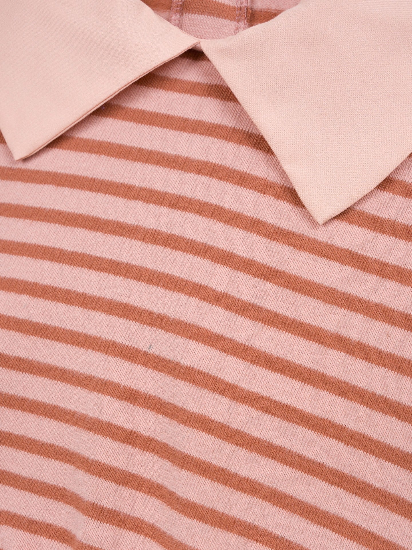FELPA CON COLLETTO - BAMBINA - 89%COTONE ORGANICO-10%RCO-1%ELASTANE - PLAY UP 4AT11352