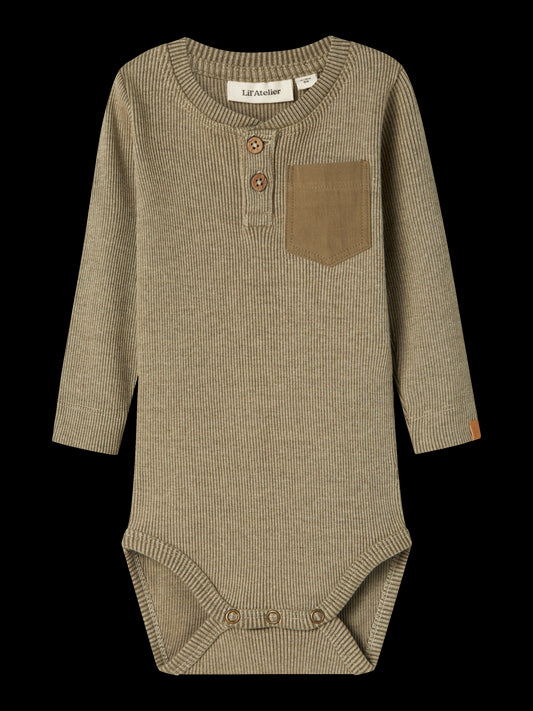 18238810 - BODY MANICA LUNGA - LIL ATELIER