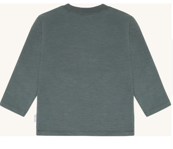 completo tuta 2 pezzi "betoniera" - BAMBINO - 100% COTONE ORGANICO - HUST AND CLAIRE 630004